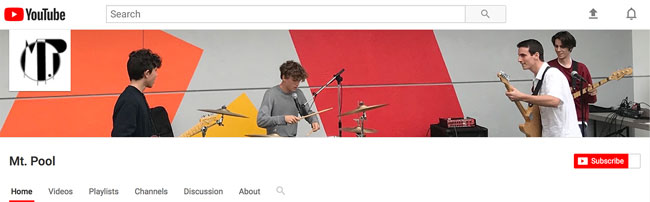 Mt. Pool YouTube Page image
